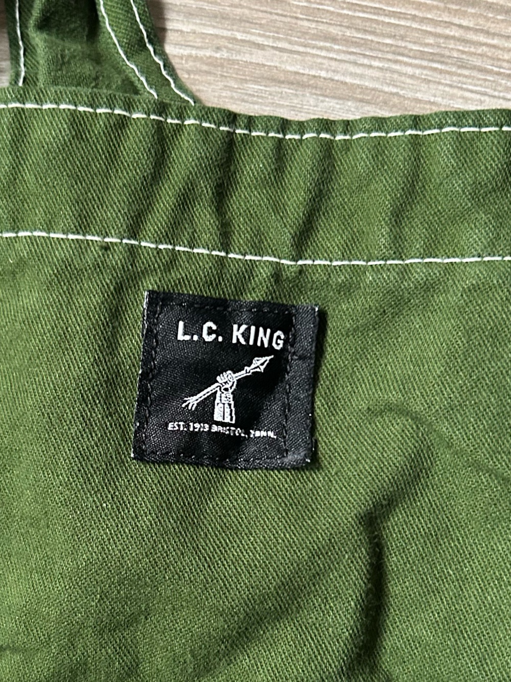L.C. King Overalls Green Size 36 - Picture 3 of 13